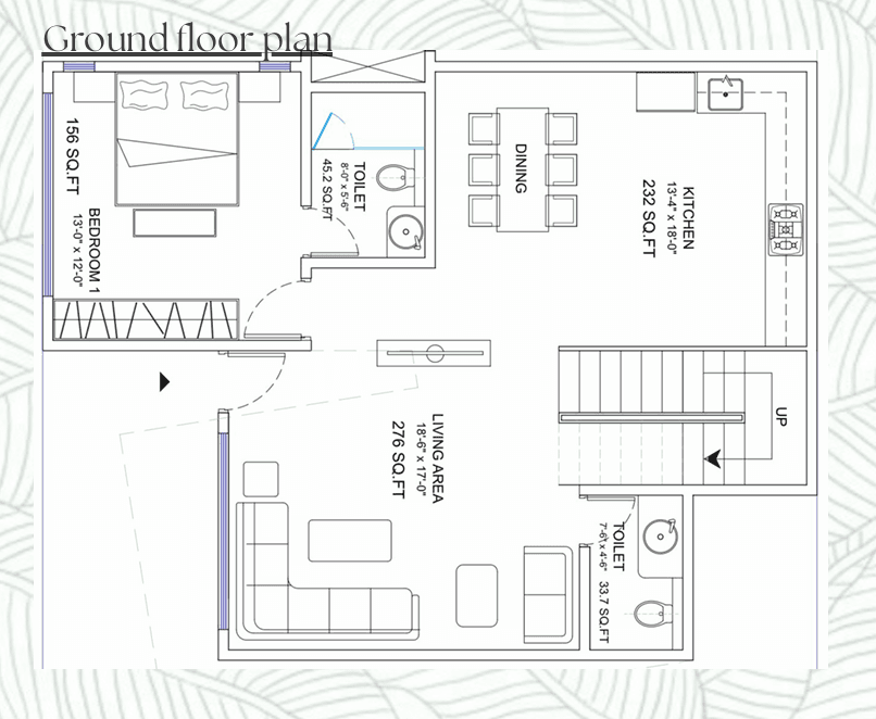 Ground Floor Plan Layout